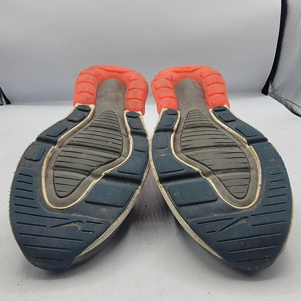 Nike Air Max 270 Extreme Womens 6 Kids 4.5 Iron Grey Crimson Shoes CI1108-007